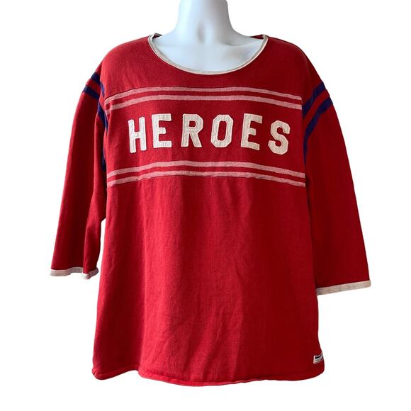 Scotch & Soda Hot Lips HEROES Vintage Sports Jersey Size 2XL - Picture 1 of 8